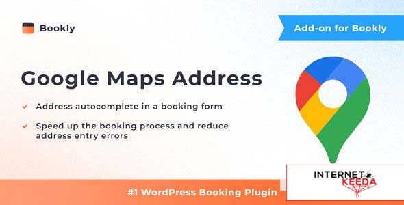 Bookly Google Maps Address (Add-on) v1.9 65507