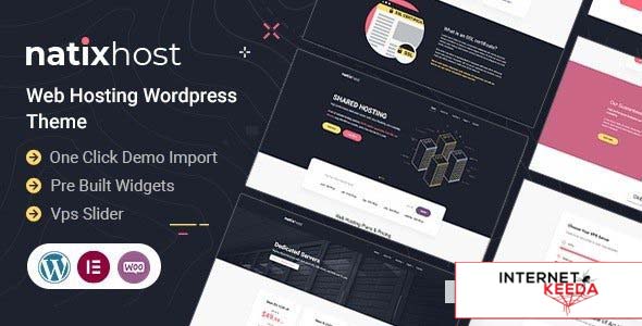 Natix v1.6 - Web Hosting WordPress Theme 65650