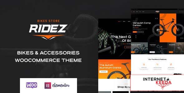 Ridez v1.0.10 - Bike Shop Elementor WordPress Theme 65778