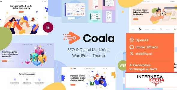 Coala v1.3 - SEO & Digital Marketing WordPress Theme 65895