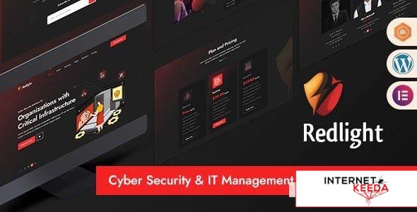 Redlight v1.0 - Cyber Security & IT Management WordPress Theme 66035