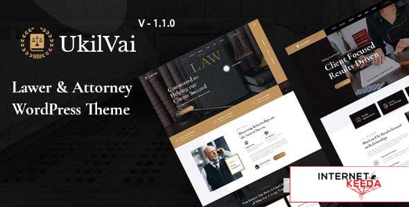 Ukilvai v1.1.2 - Lawyer & Attorney WordPress Theme 66086