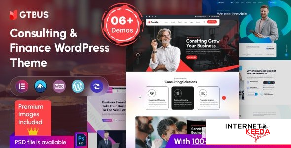 GTBUS v1.0 - Consulting & Finance WordPress Theme 66179