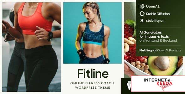 FitLine v1.0 - Online Fitness Coach WordPress Theme 66236