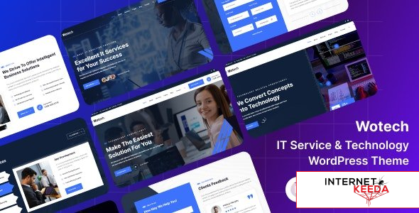 Wotech v1.0 - IT Service WordPress Theme 66757