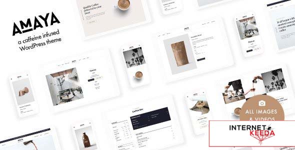 Amaya v2.15 - Coffee Shop WordPress Theme 66804