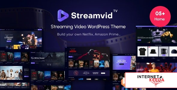 StreamVid v5.1.1 - Streaming Video WordPress Theme 67477