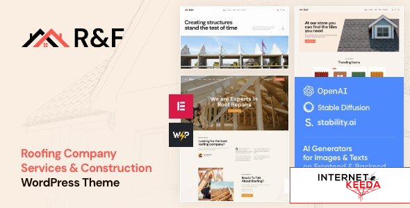 R&F v1.0 - Roof & Floor WordPress Theme 67143