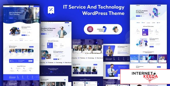 Infotek v1.0 - IT Service And Technology WordPress Theme 67273