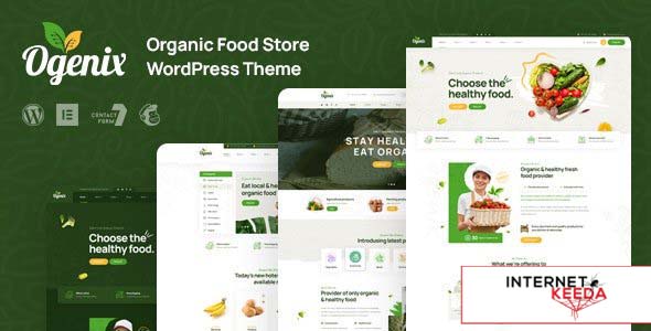 Ogenix v1.0 - Organic Food Store WordPress Theme 67309