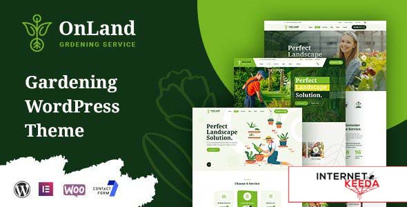 OnLand v1.0.8 - Gardening WordPress Theme 67456