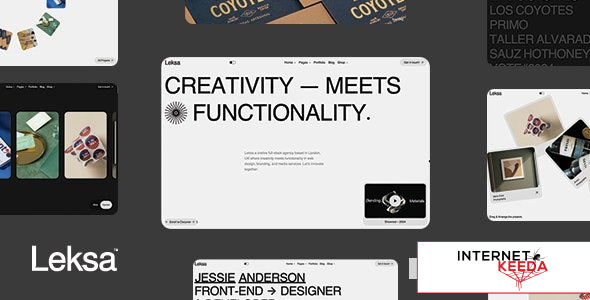 Leksa v1.0.0 - Creative Portfolio Showcase Theme 67459