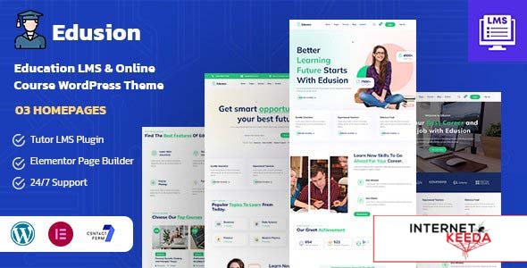 Edusion v1.4 - Education LMS WordPress Theme 67569