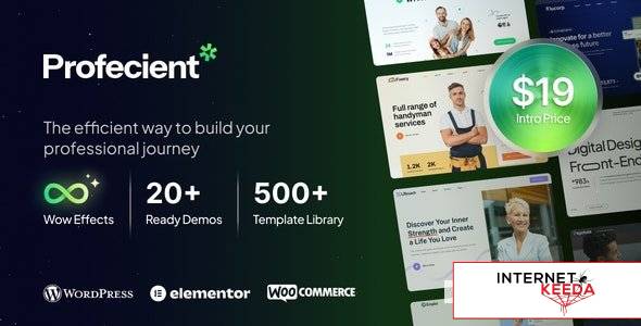 Profecient v1.0.1 - Multipurpose Elementor Business & WooCommerce WordPress Theme 67598