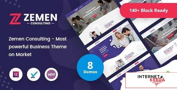 Zemen v4.0.1 - Multi-Purpose Consulting Business WordPress Theme + RTL 67606