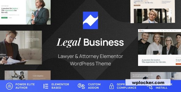 Legal Business v1.0.3 - Attorney & Lawyer WordPress Theme 67755