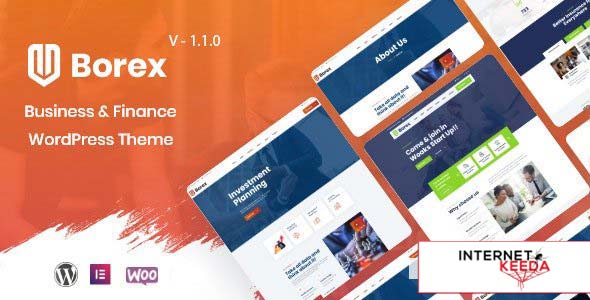 Borex v1.1.3 - Business And Finance WordPress Theme 67767