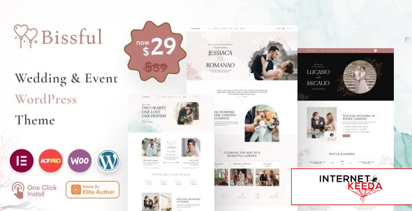 Bissful v1.3 - Wedding & Event WordPress Theme 67840