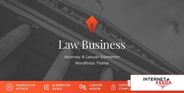 LawBusiness v2.0.4 - Attorney & Lawyer WordPress Theme 67998