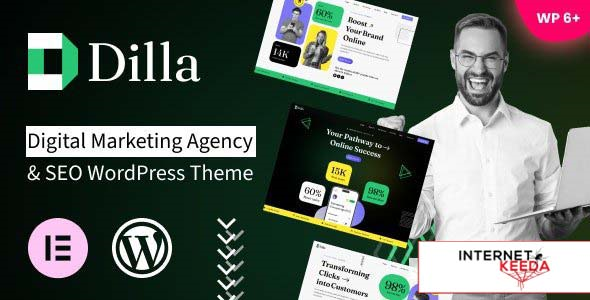 Dilla v1.0.0 - Digital Marketing Agency & SEO WordPress Theme 68045