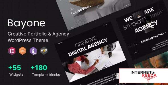 Bayone v1.0.3 - Creative Agency & Portfolio WordPress Theme 68280