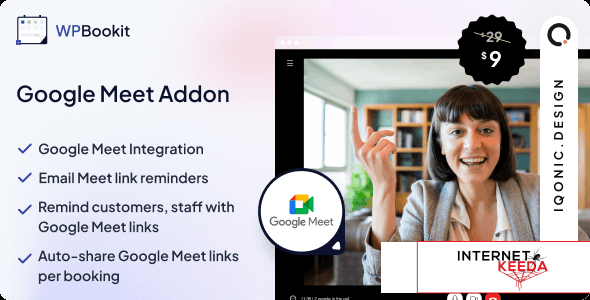 WPBookit - Google Meet (Addon) v1.1.0 68538