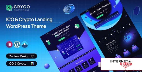 Cryco v1.0 - ICO & Crypto Landing WordPress Theme 68595