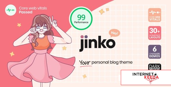 Jinko v1.1.4 - Your Personal Blog Theme 68610