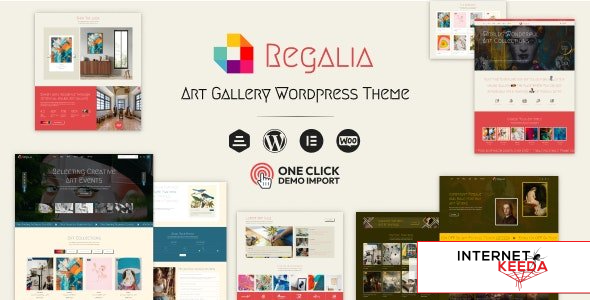 Regalia v1.0 - Artist Portfolio, Art Gallery Theme 68657