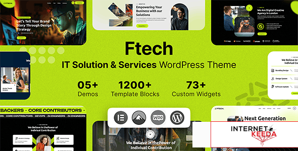 Ftech v1.0.2 - IT Solution & Technology WordPress 68717