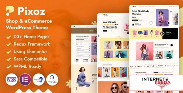 Pixoz v1.0 - Fashion Shop & eCommerce WordPress Theme 68904